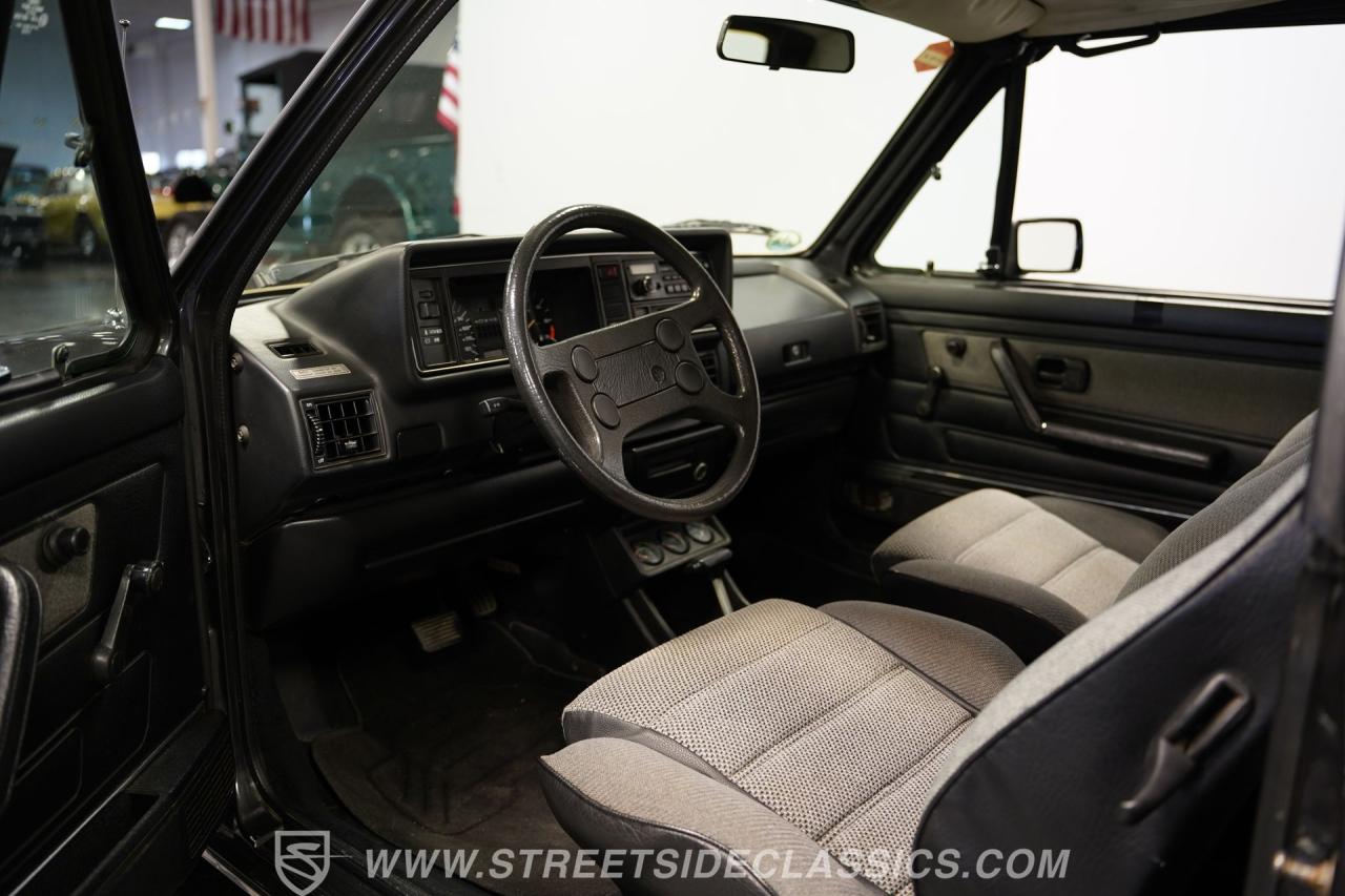 1985 Volkswagen GOLF CABRIOLET