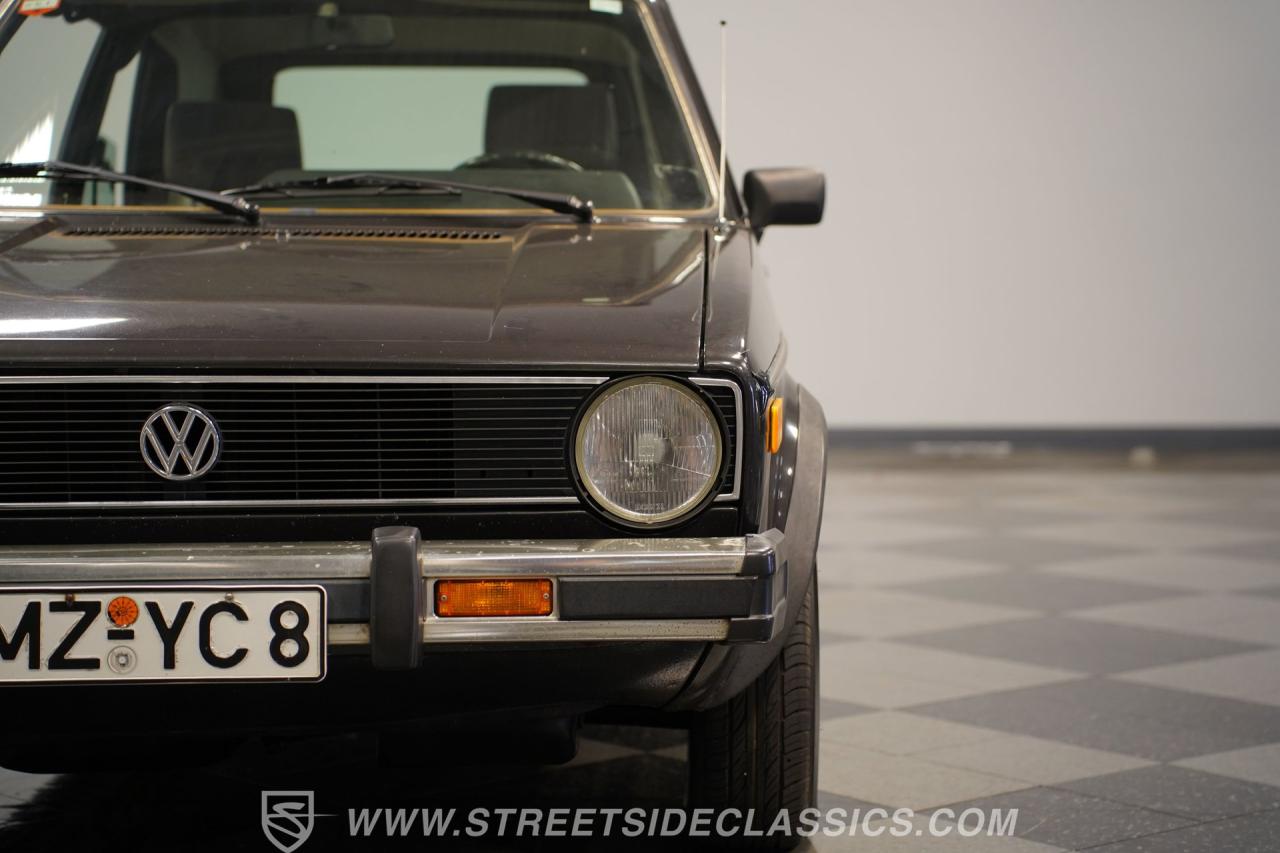 1985 Volkswagen GOLF CABRIOLET