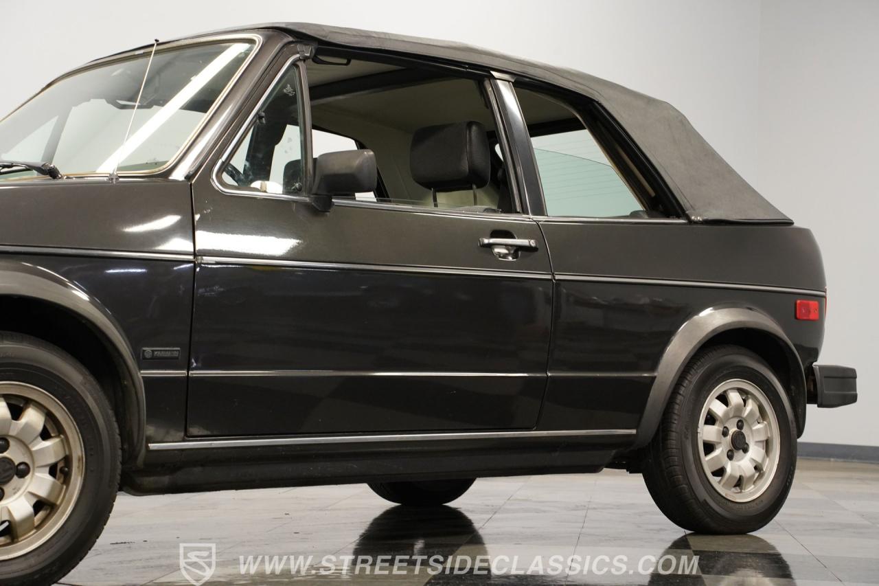 1985 Volkswagen GOLF CABRIOLET