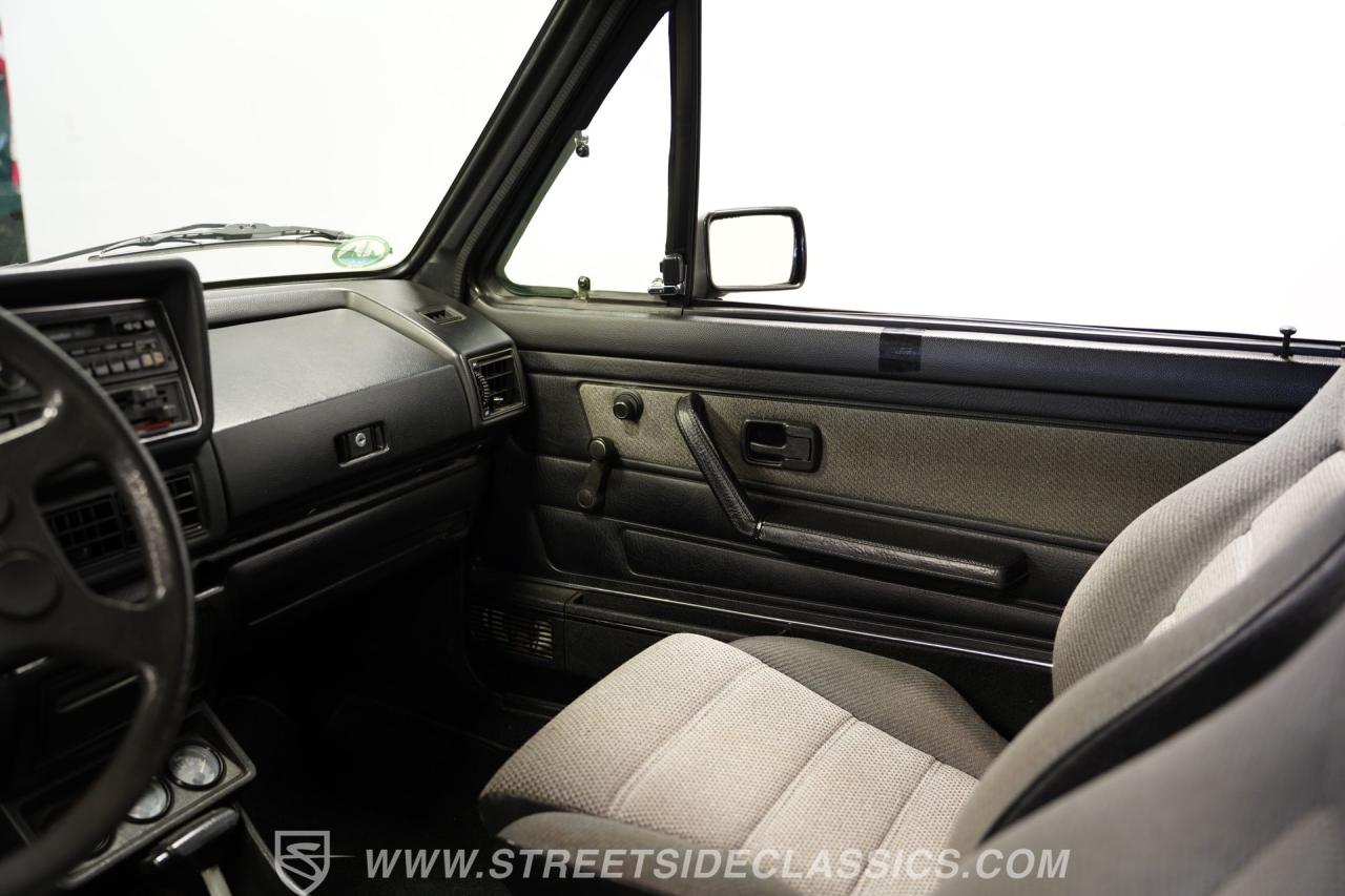 1985 Volkswagen GOLF CABRIOLET