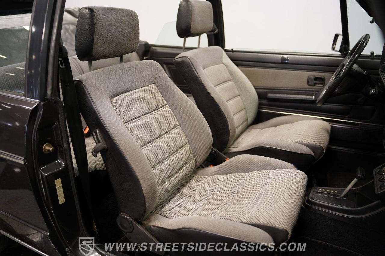 1985 Volkswagen GOLF CABRIOLET