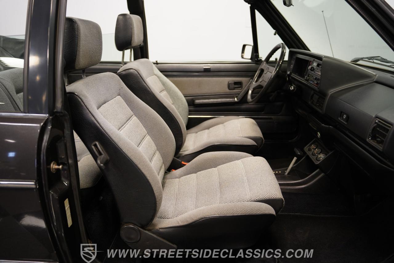 1985 Volkswagen GOLF CABRIOLET