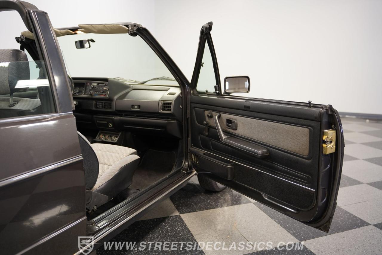 1985 Volkswagen GOLF CABRIOLET