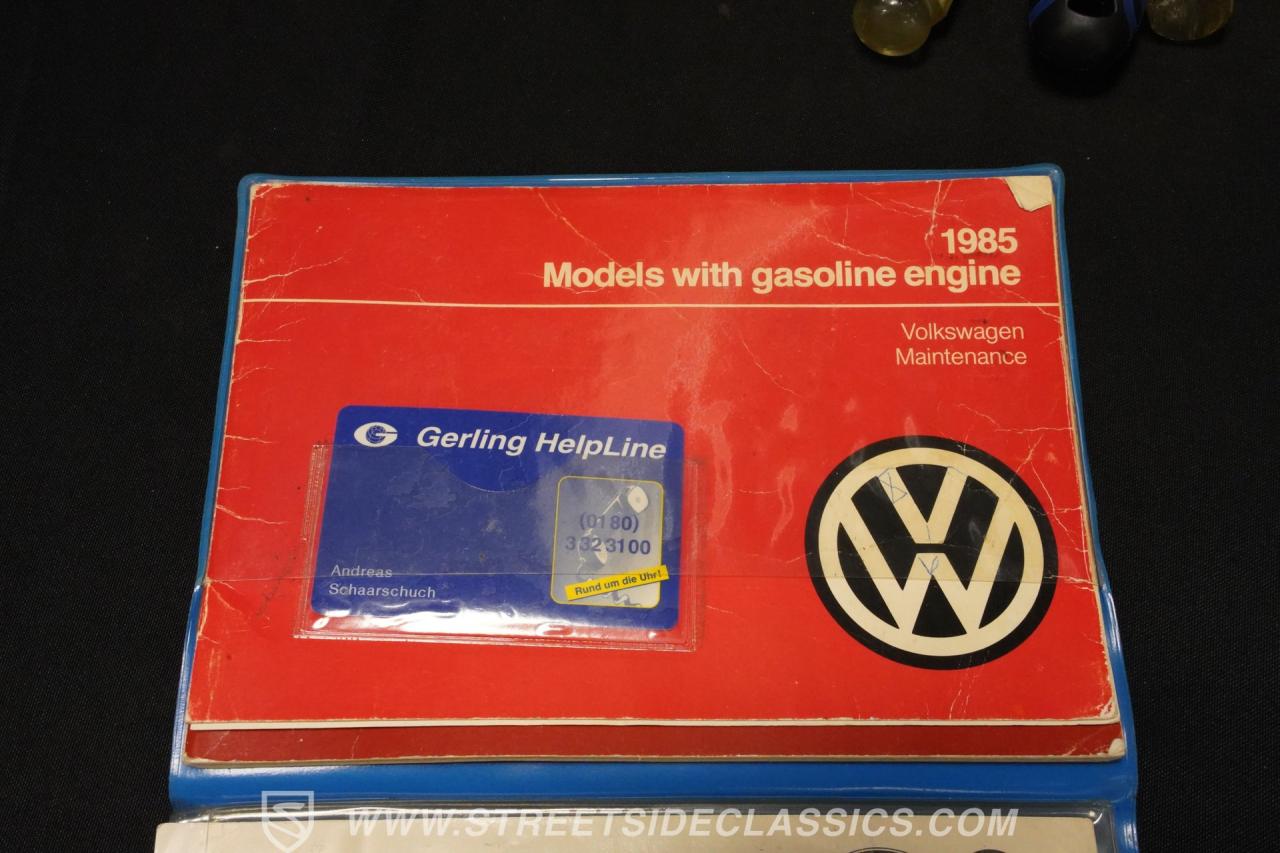 1985 Volkswagen GOLF CABRIOLET