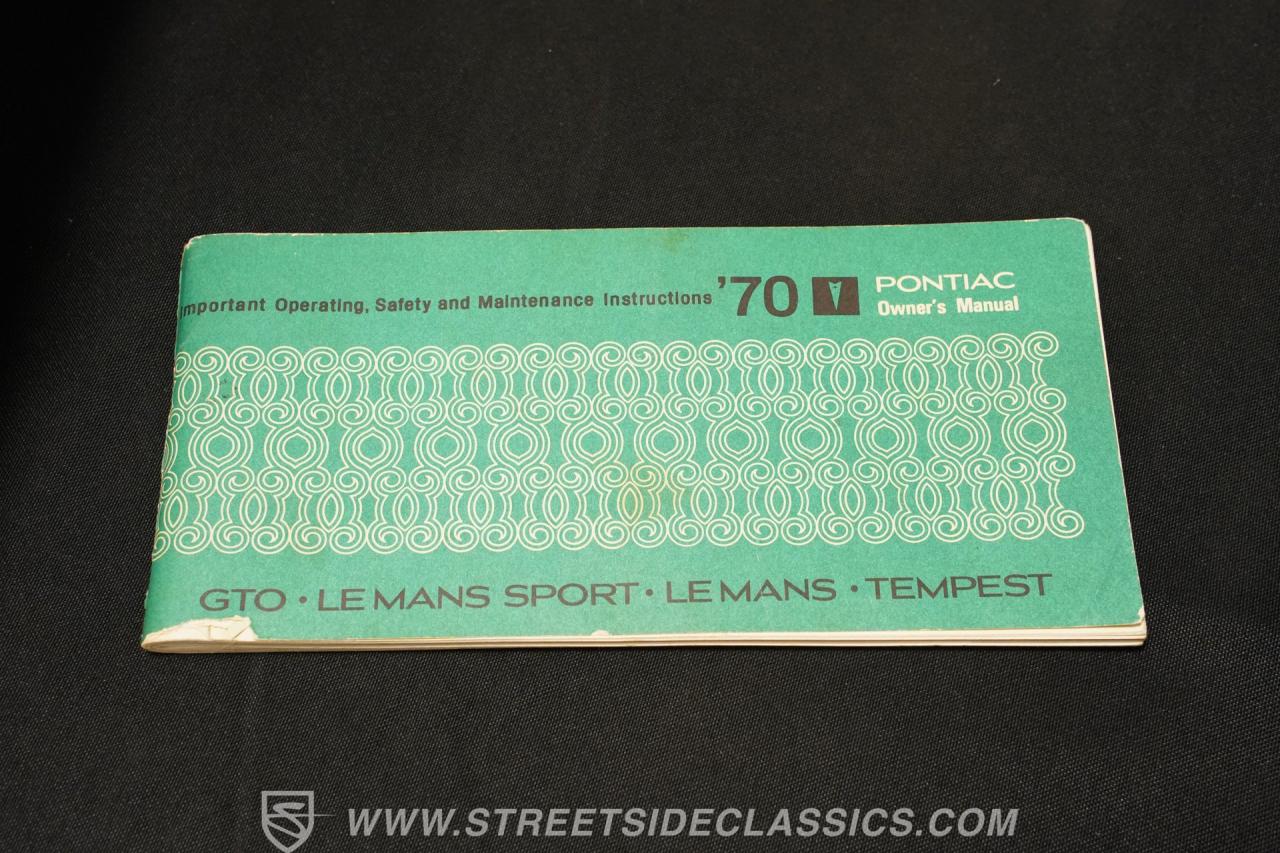 1970 Pontiac GTO Judge Tribute