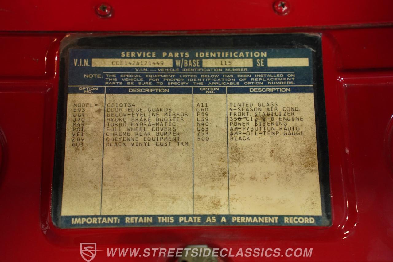 1972 Chevrolet C10 Cheyenne