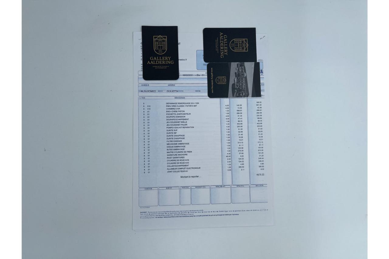 1959 Alfa Romeo Giulietta Spider Veloce