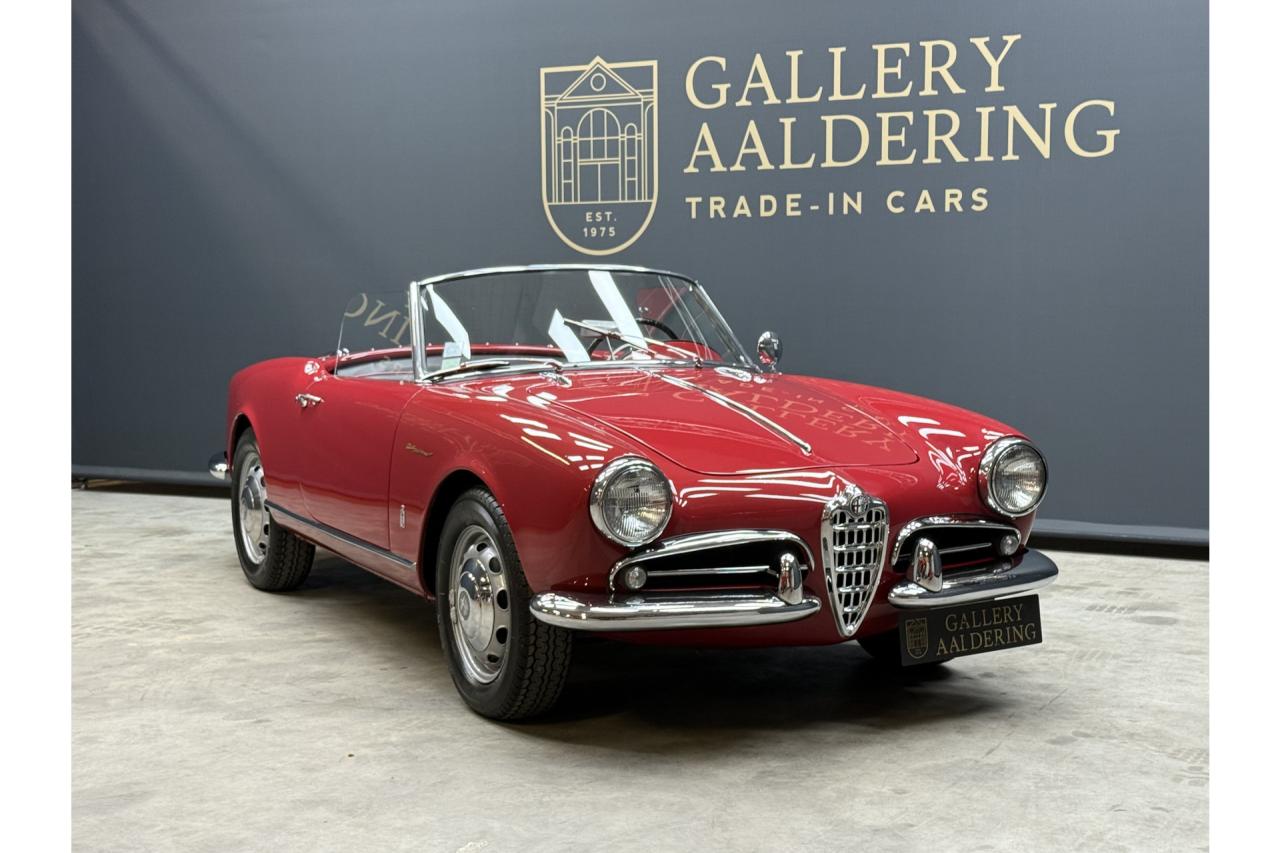 1959 Alfa Romeo Giulietta Spider Veloce