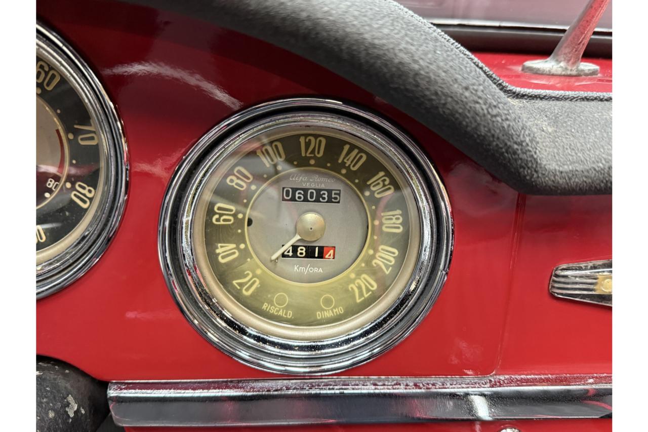 1959 Alfa Romeo Giulietta Spider Veloce