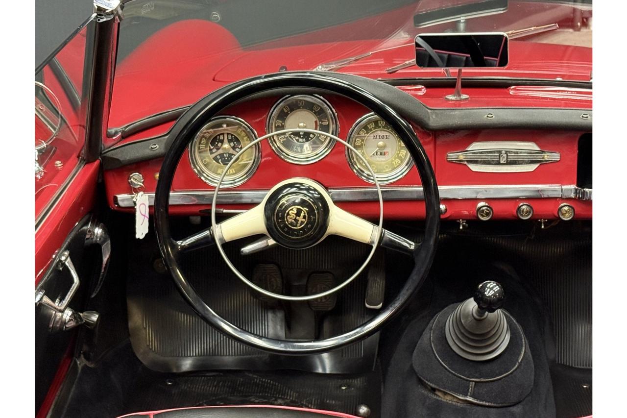 1959 Alfa Romeo Giulietta Spider Veloce