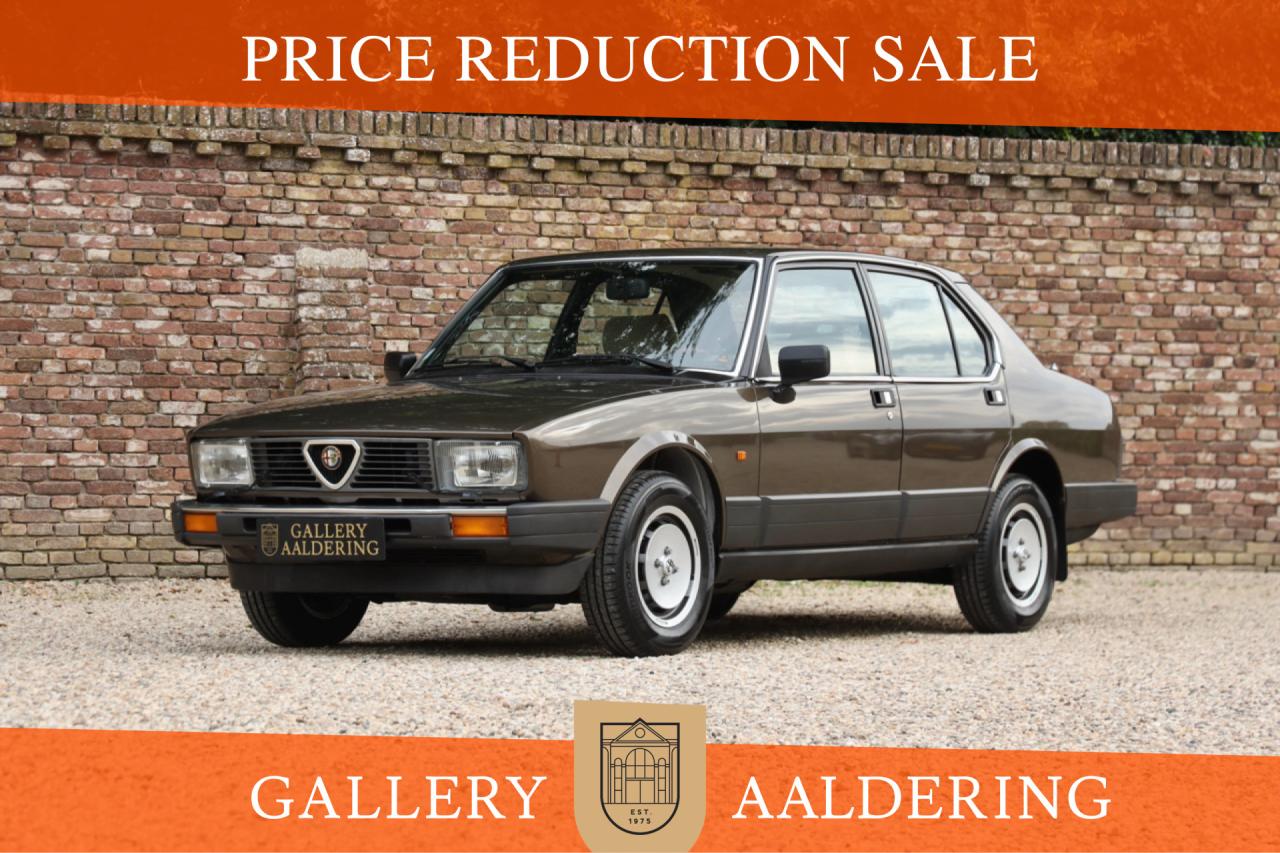 1984 Alfa Romeo Alfetta 2.0 &ldquo;51.000 kilometers&rdquo;
