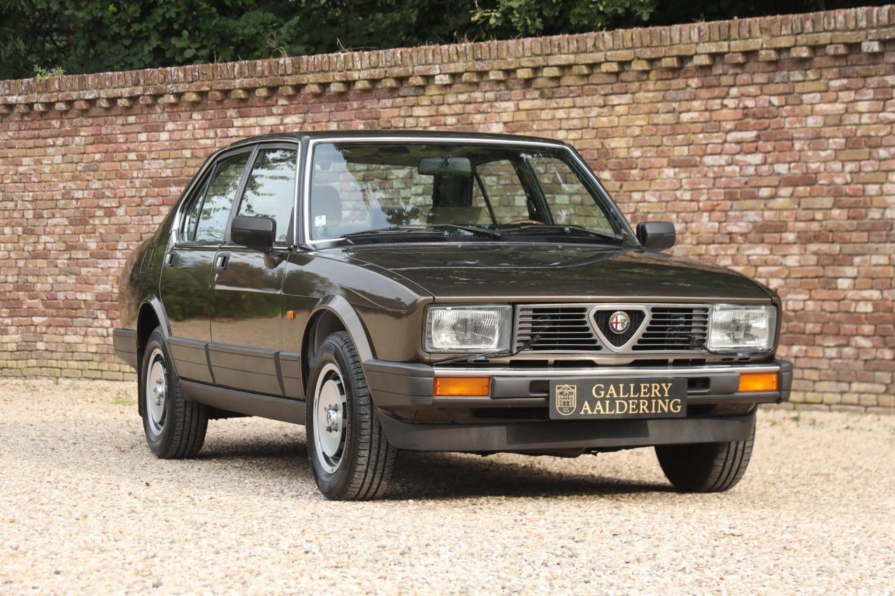 1984 Alfa Romeo Alfetta 2.0 &ldquo;51.000 kilometers&rdquo;