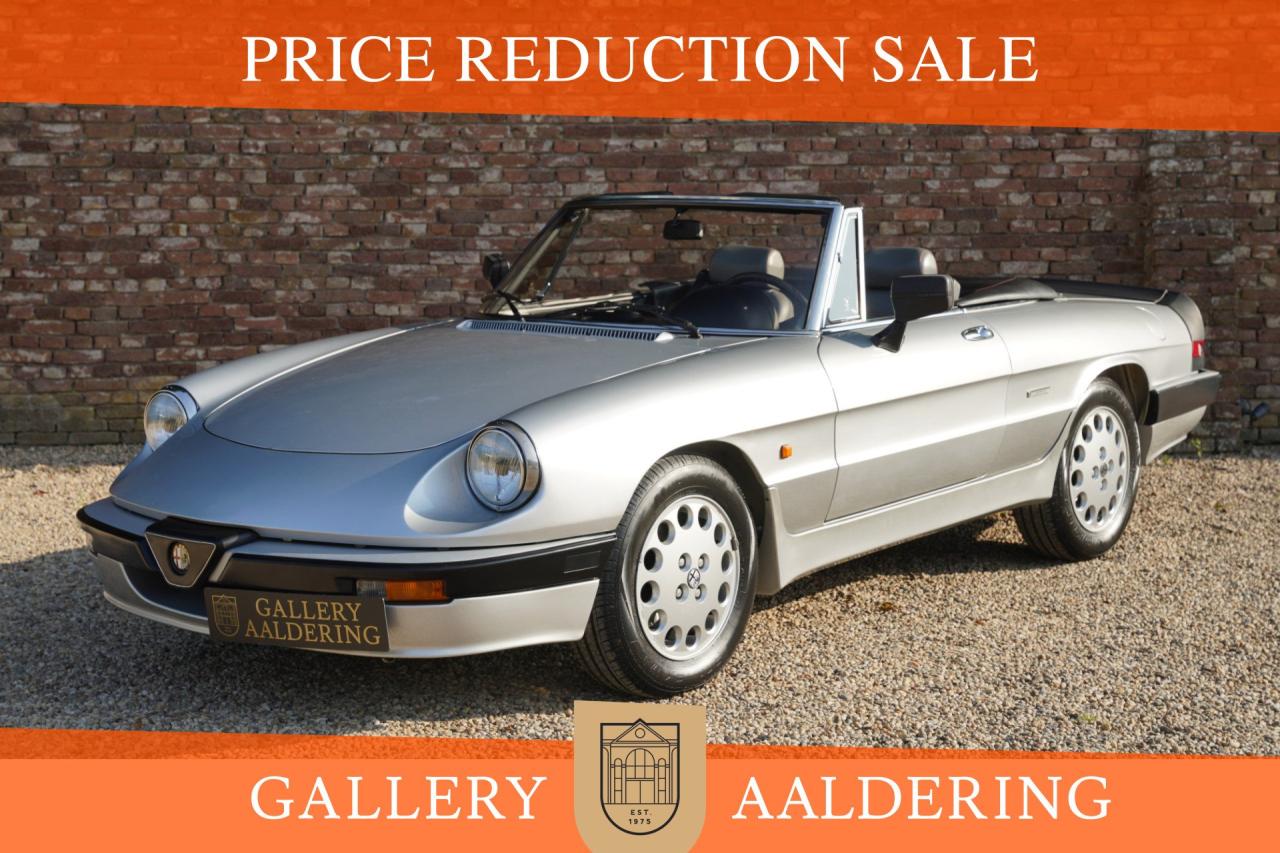 1987 Alfa Romeo Spider 2.0 QV &ldquo;29.400 kilometers&rdquo;