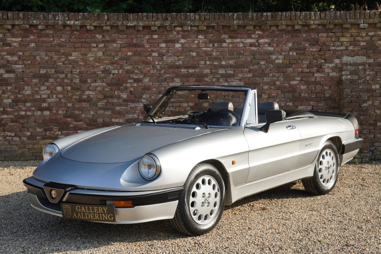 1987 Alfa Romeo Spider 2.0 QV &ldquo;29.400 kilometers&rdquo;