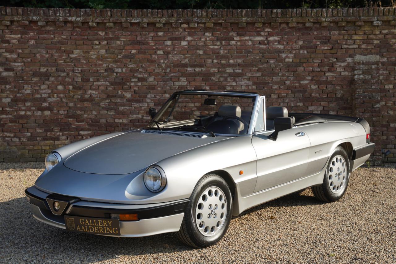 1987 Alfa Romeo Spider 2.0 QV &ldquo;29.400 kilometers&rdquo;