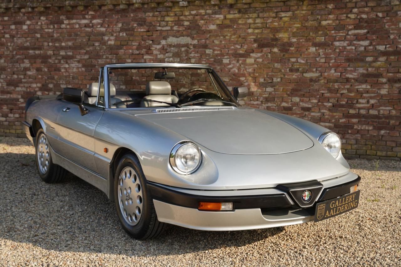 1987 Alfa Romeo Spider 2.0 QV &ldquo;29.400 kilometers&rdquo;