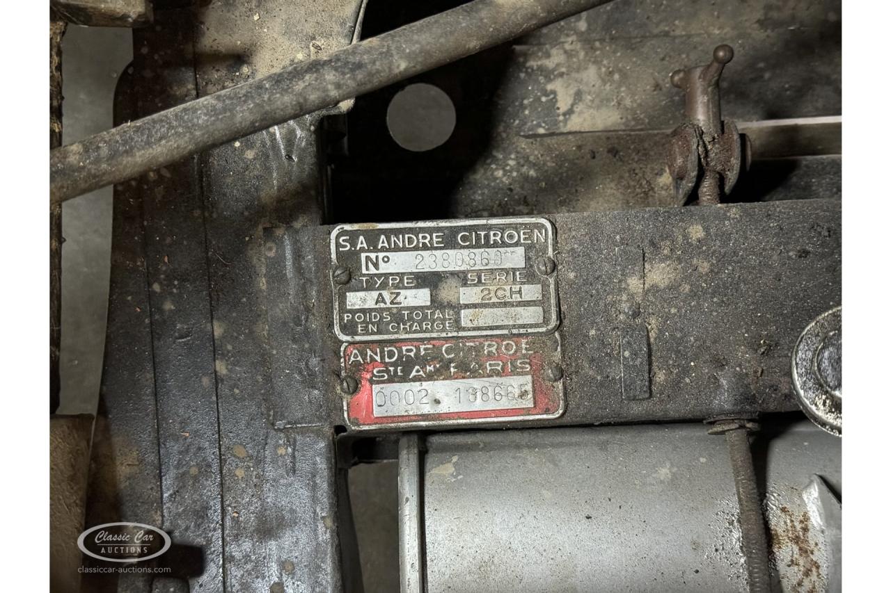 1959 Citro&euml;n Citro&euml;n 2CV AZ Trade-in-car