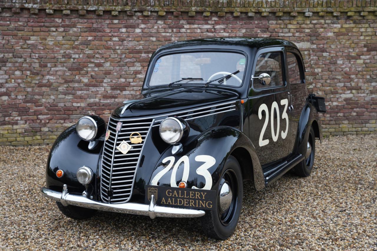 1947 Fiat 1100 &ldquo;Musone&rdquo; 1949 Mille Miglia competitor