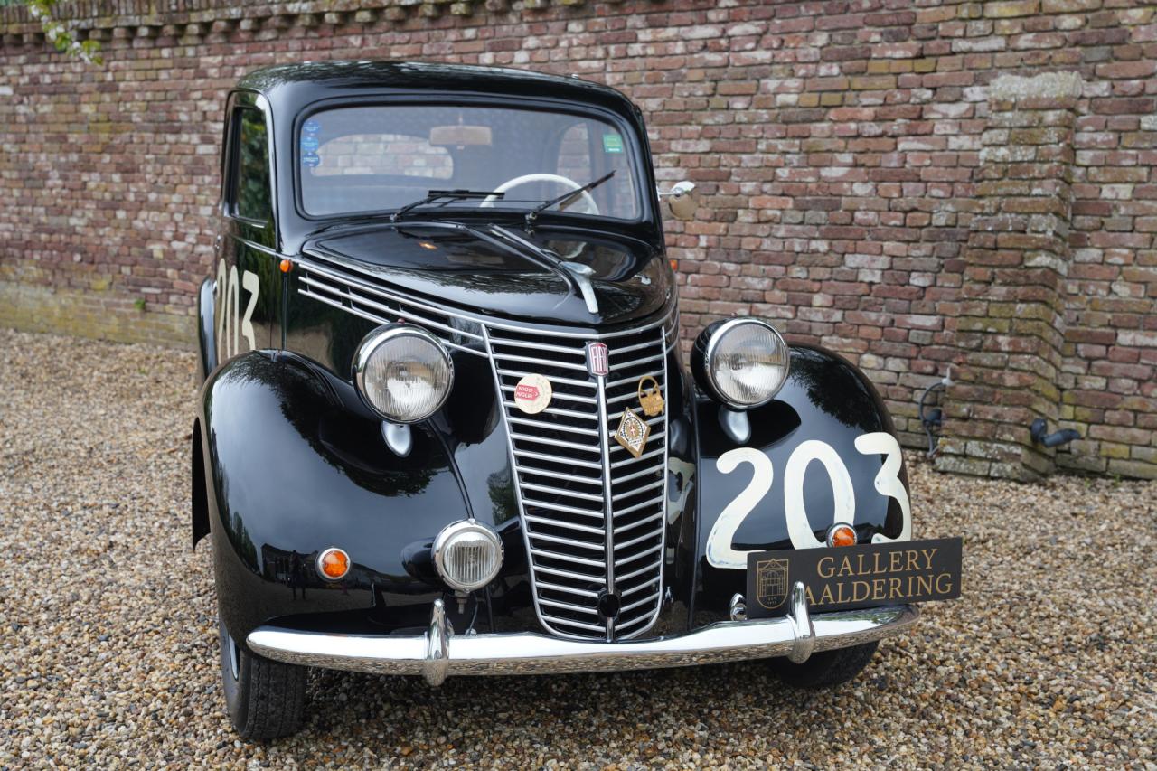 1947 Fiat 1100 &ldquo;Musone&rdquo; 1949 Mille Miglia competitor