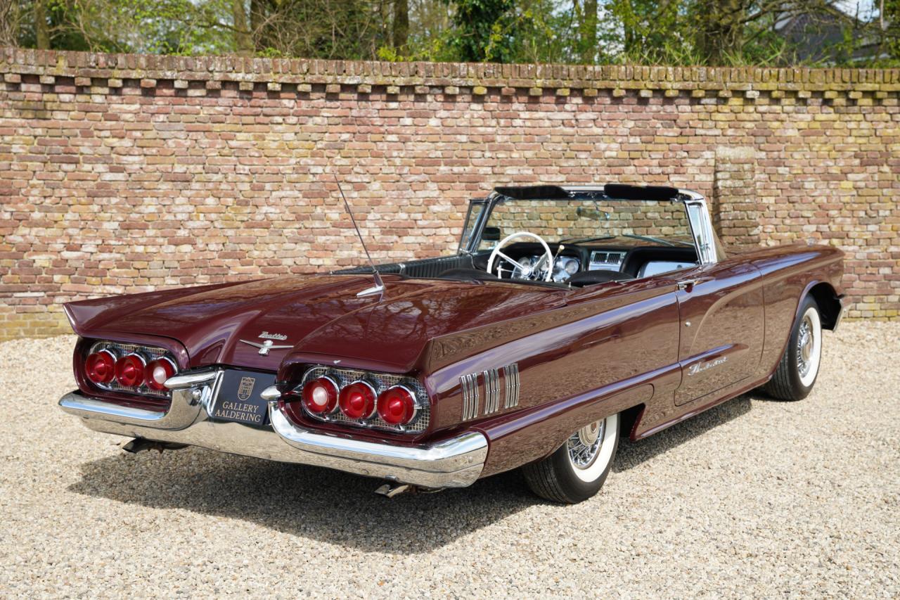 1960 Ford Thunderbird Convertible V8 352 ci
