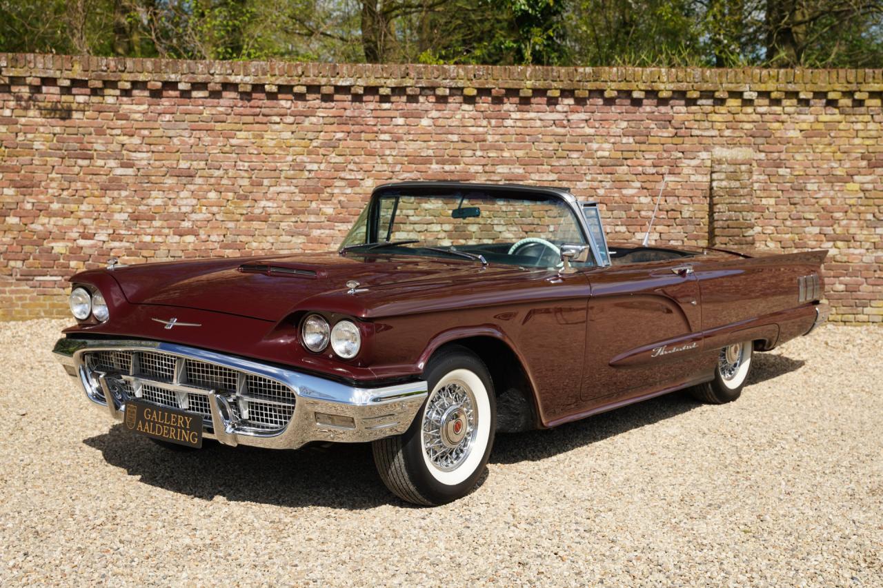 1960 Ford Thunderbird Convertible V8 352 ci