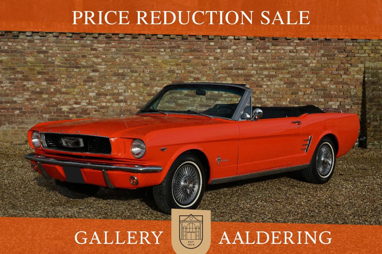 1966 Ford Mustang Convertible 289 V8 Manual