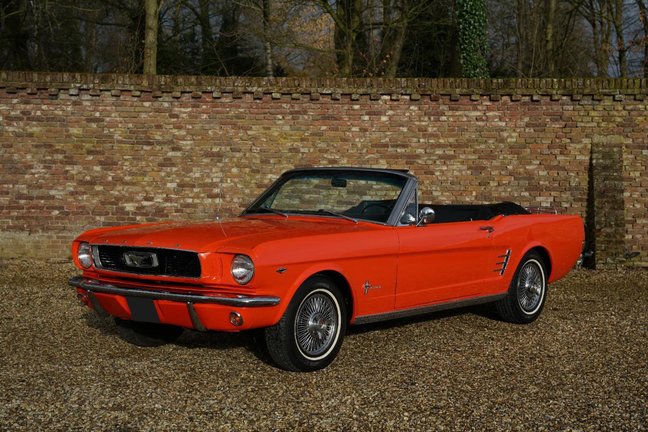 1966 Ford Mustang Convertible 289 V8 Manual