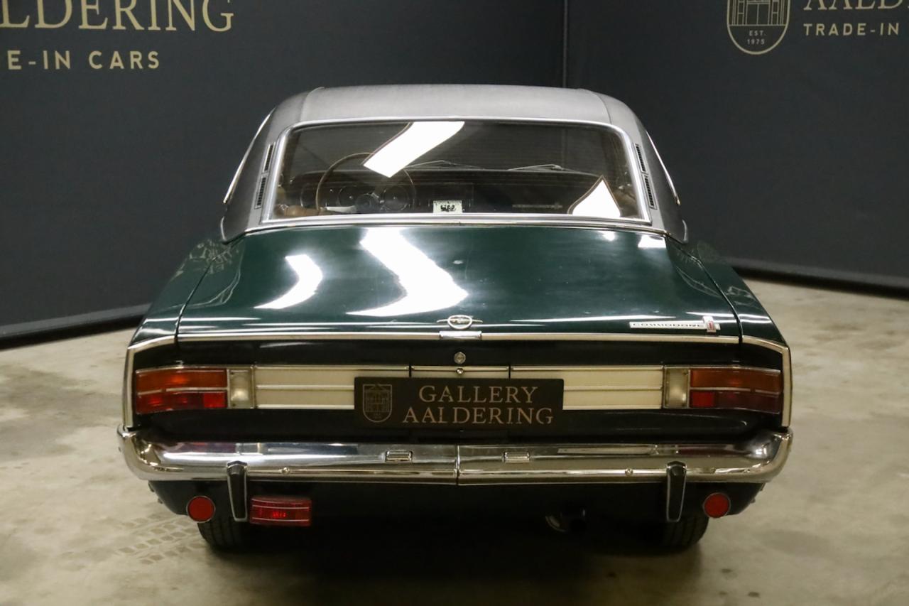 1969 Opel Commodore Coupe Six &ldquo;71.000 kms&rdquo; Trade-in car