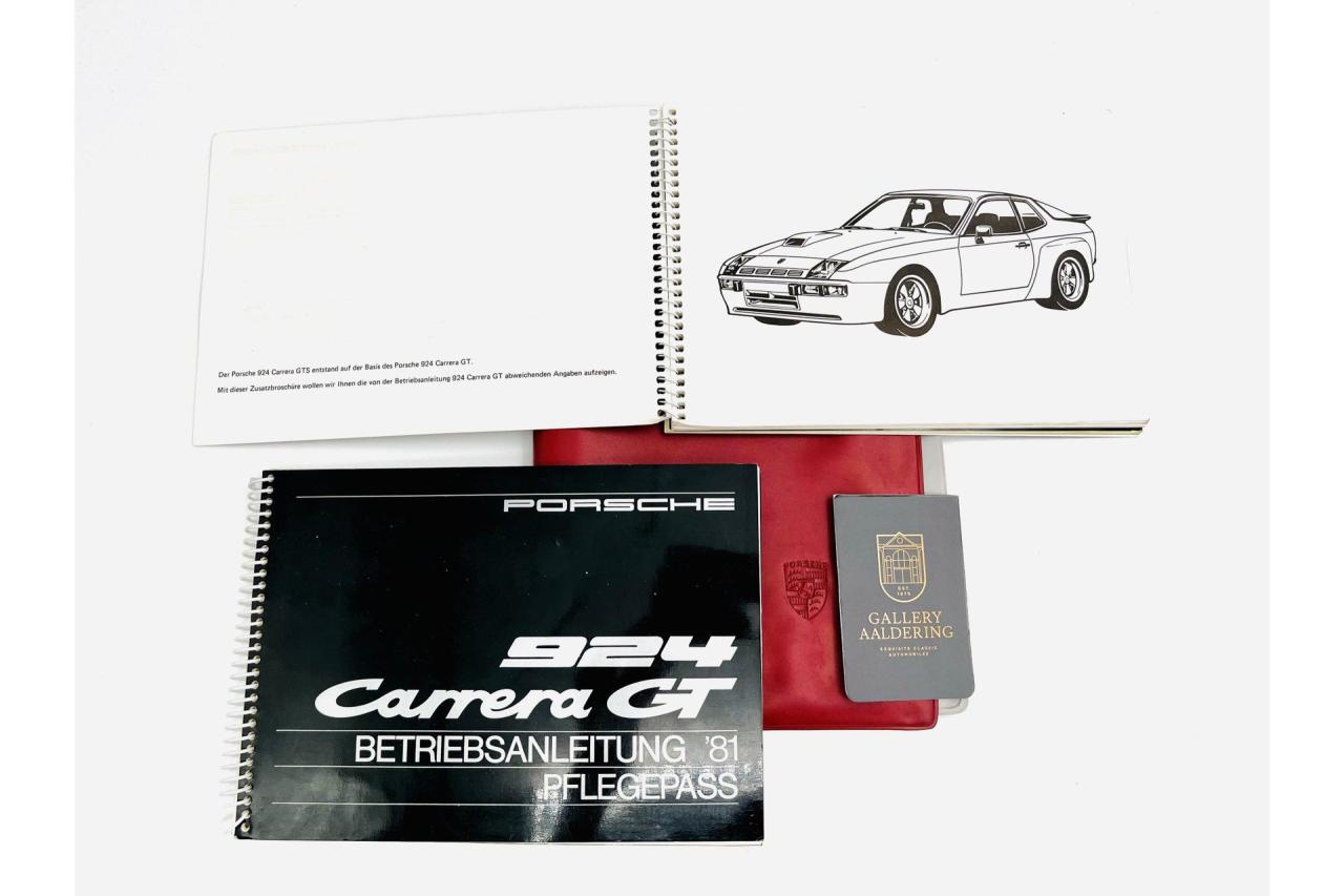 1981 Porsche 924 Carrera GTS &ldquo;Matching Numbers&rdquo;