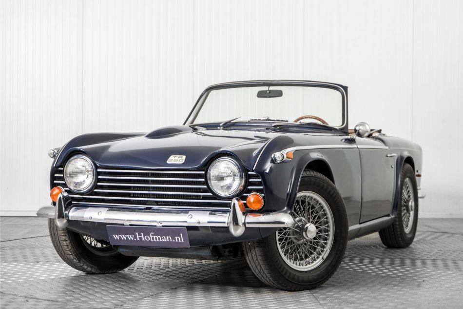 1968 Triumph TR5 TR250 overdrive spaakwielen