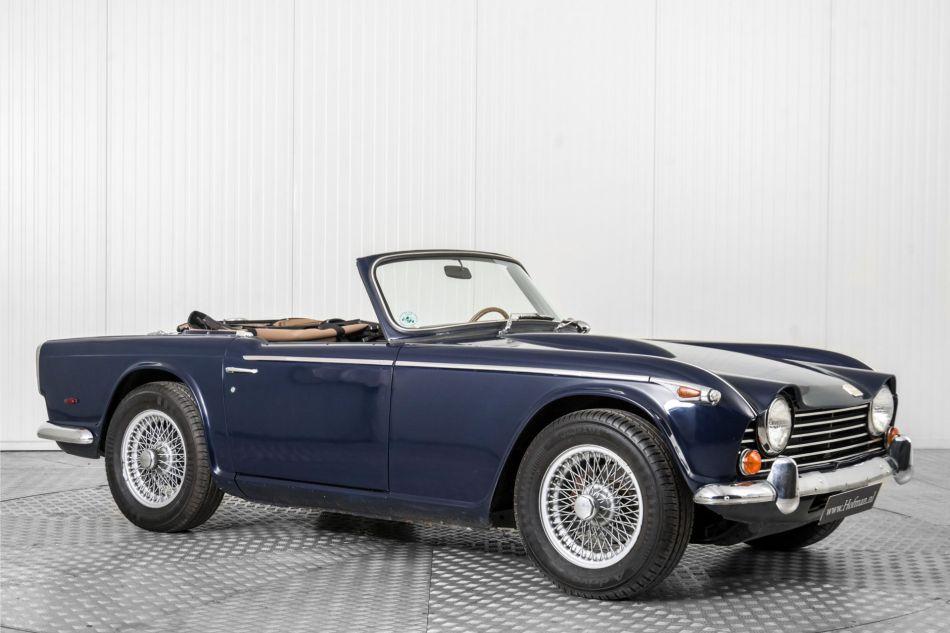 1968 Triumph TR5 TR250 overdrive spaakwielen