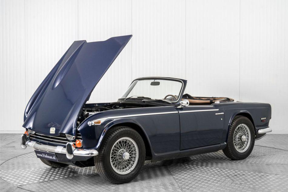 1968 Triumph TR5 TR250 overdrive spaakwielen