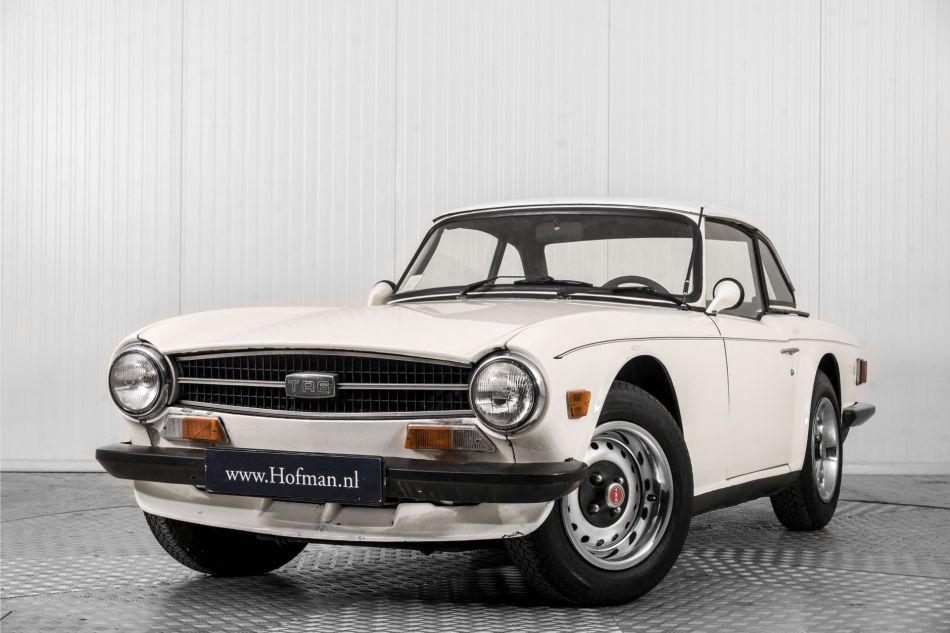 1973 Triumph TR6 overdrive hardtop / softtop
