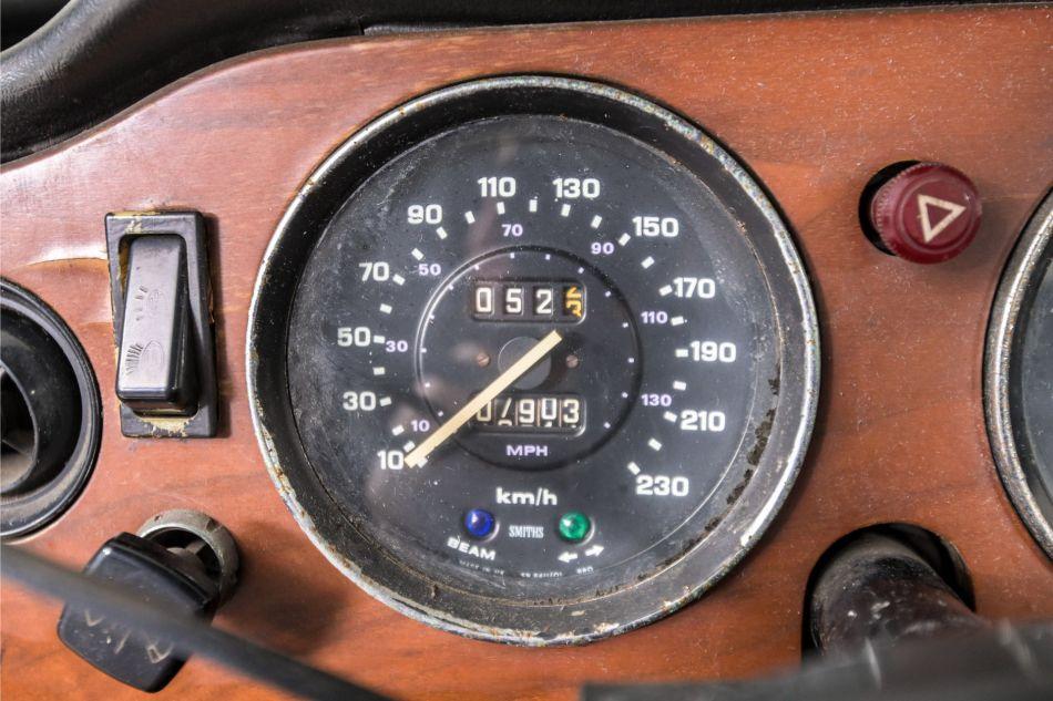 1973 Triumph TR6 overdrive hardtop / softtop