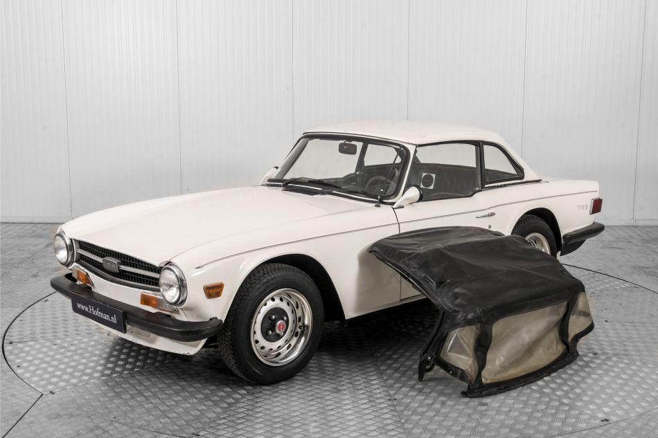 1973 Triumph TR6 overdrive hardtop / softtop