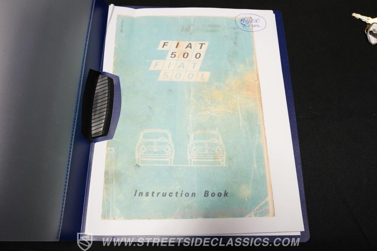 1970 Fiat 500L Lusso