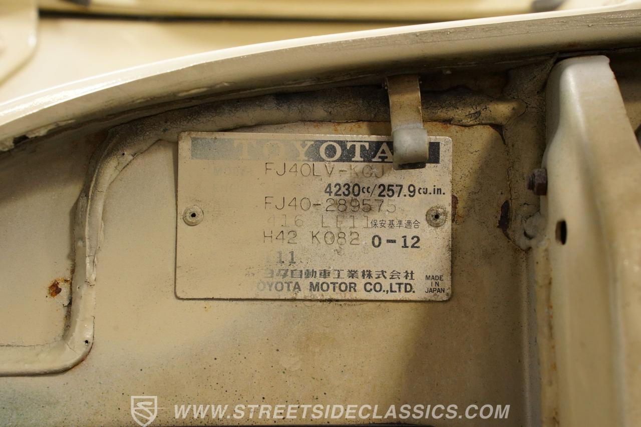 1978 Toyota Land Cruiser FJ40