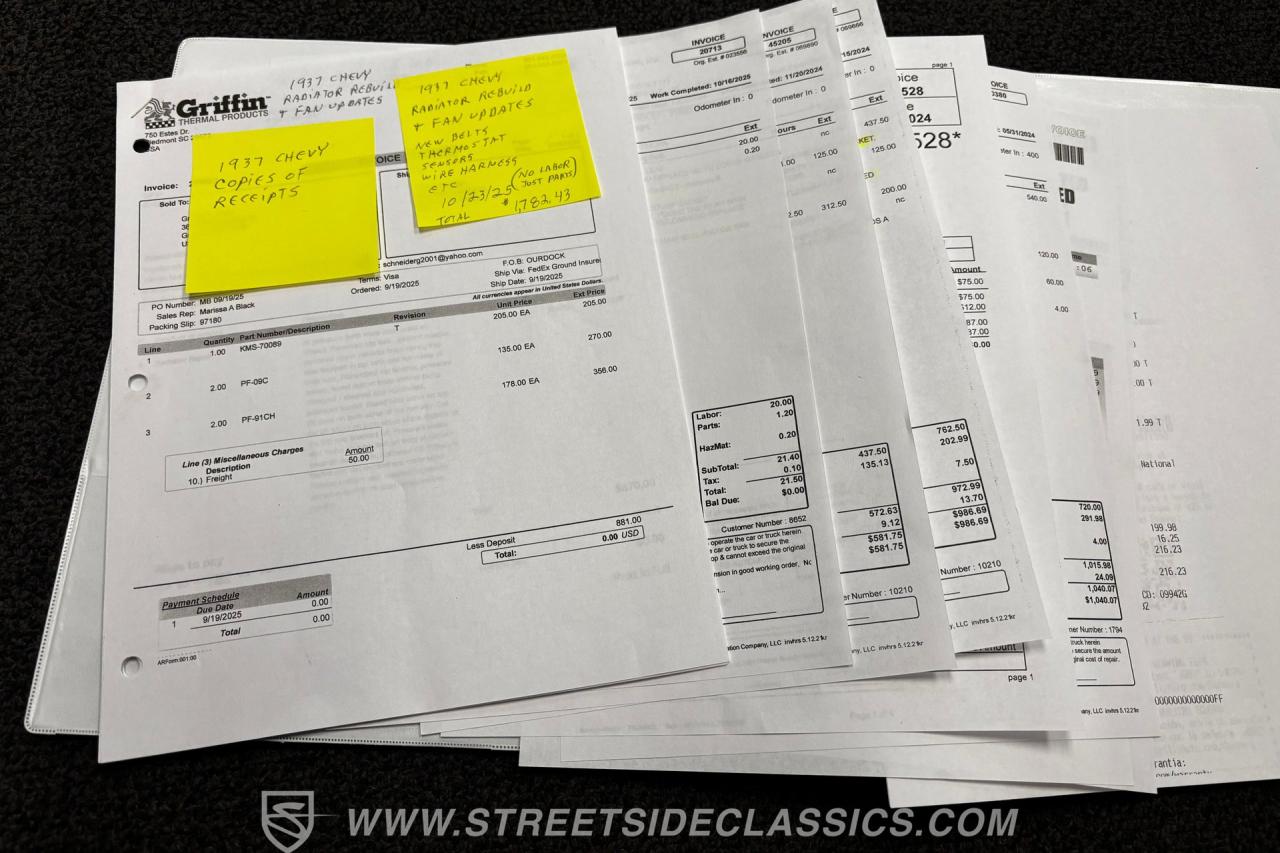 1937 Chevrolet Master Deluxe Sedan Street Rod