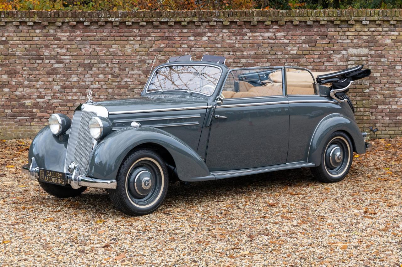 1950 Mercedes - Benz Mercedes Benz 170 S Cabriolet B &ldquo;Restored in every detail&rdquo;