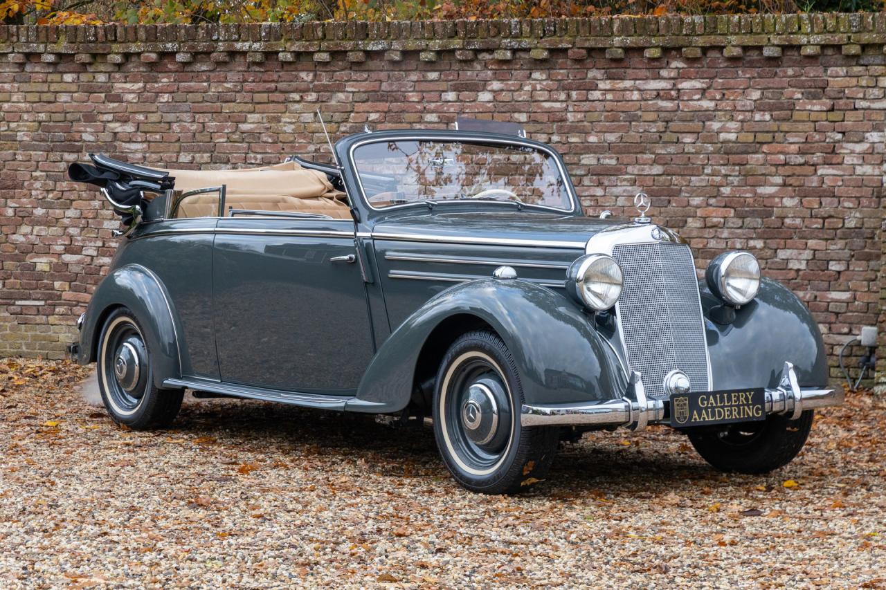 1950 Mercedes - Benz Mercedes Benz 170 S Cabriolet B &ldquo;Restored in every detail&rdquo;