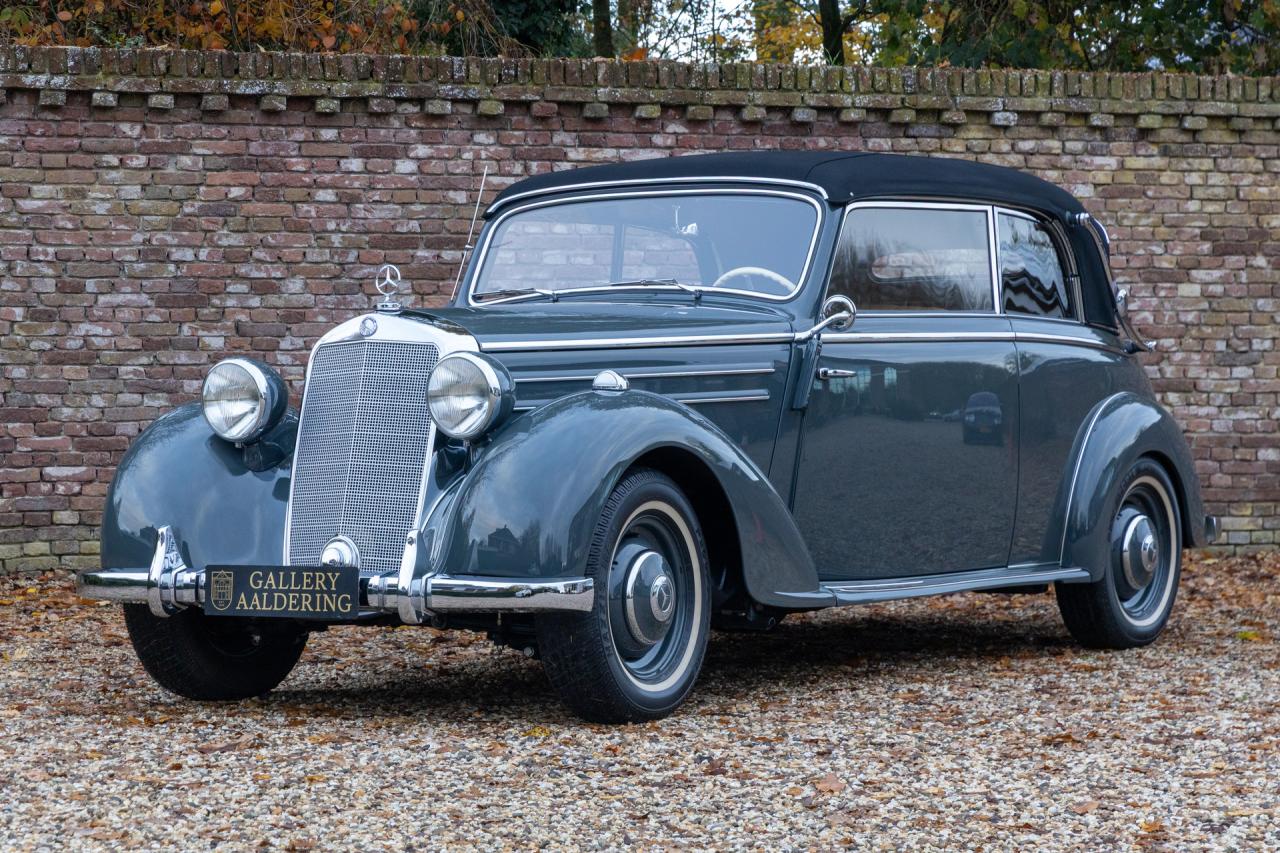 1950 Mercedes - Benz Mercedes Benz 170 S Cabriolet B &ldquo;Restored in every detail&rdquo;