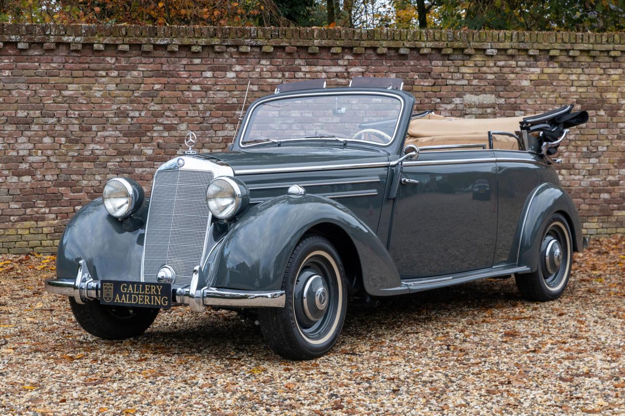 1950 Mercedes - Benz Mercedes Benz 170 S Cabriolet B &ldquo;Restored in every detail&rdquo;