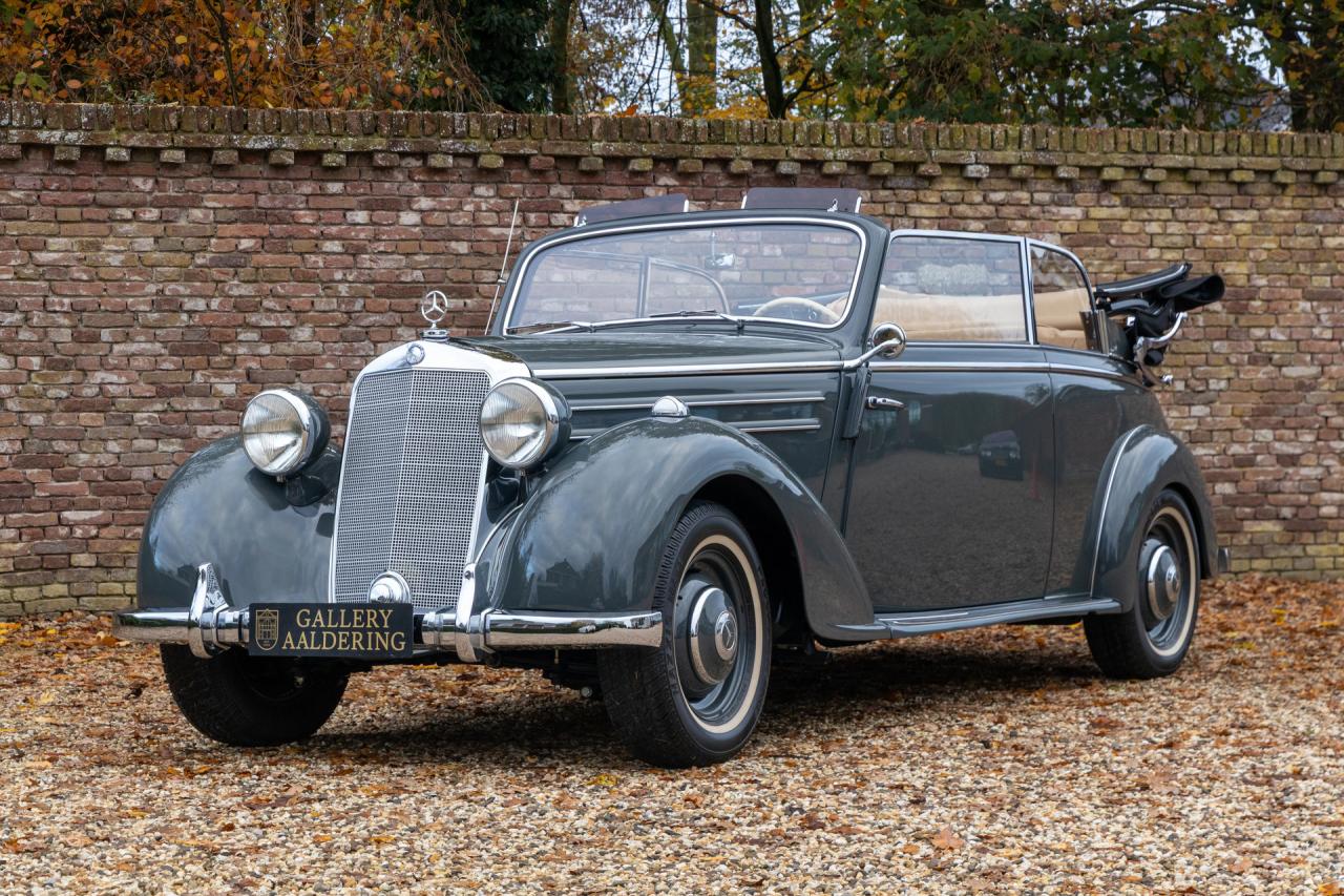 1950 Mercedes - Benz Mercedes Benz 170 S Cabriolet B &ldquo;Restored in every detail&rdquo;