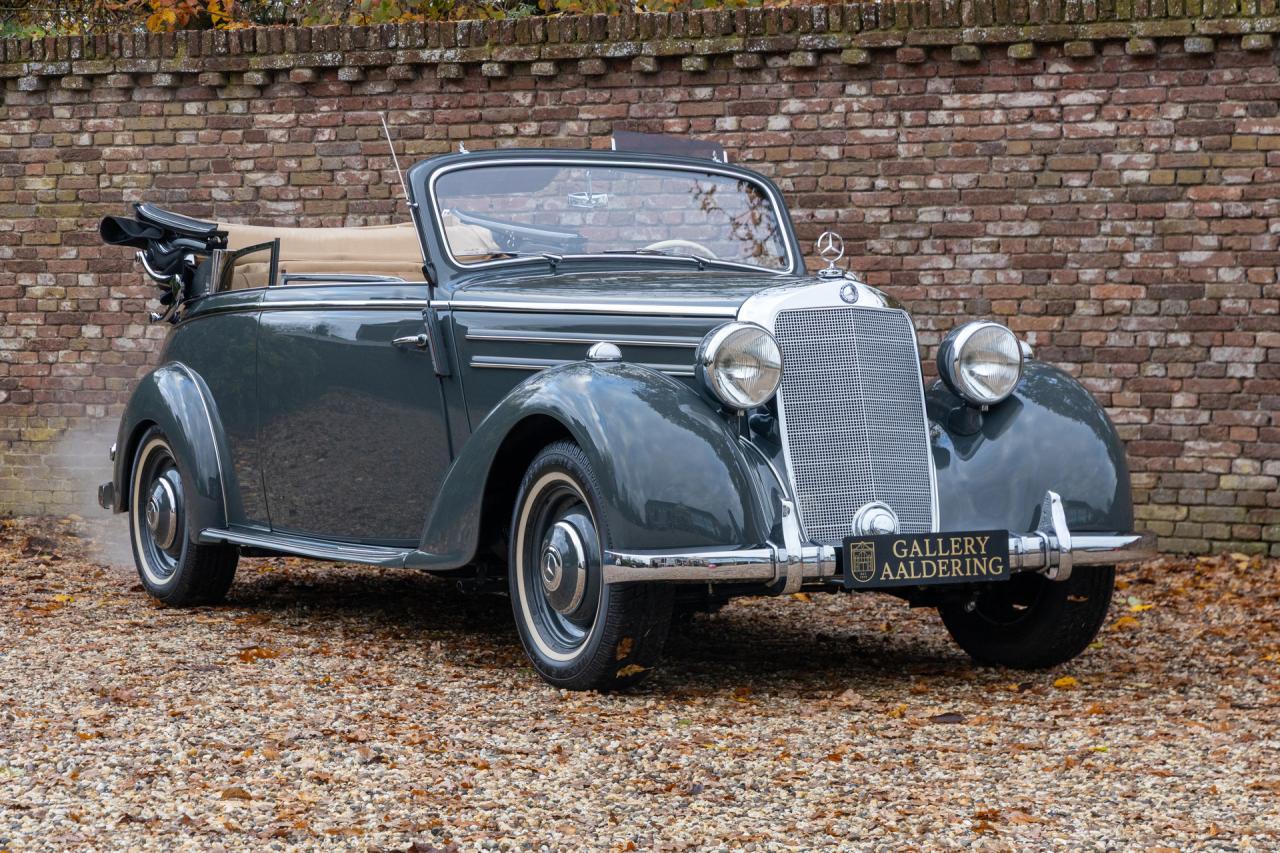 1950 Mercedes - Benz Mercedes Benz 170 S Cabriolet B &ldquo;Restored in every detail&rdquo;