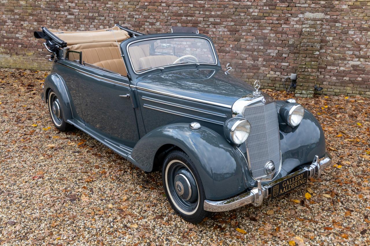 1950 Mercedes - Benz Mercedes Benz 170 S Cabriolet B &ldquo;Restored in every detail&rdquo;