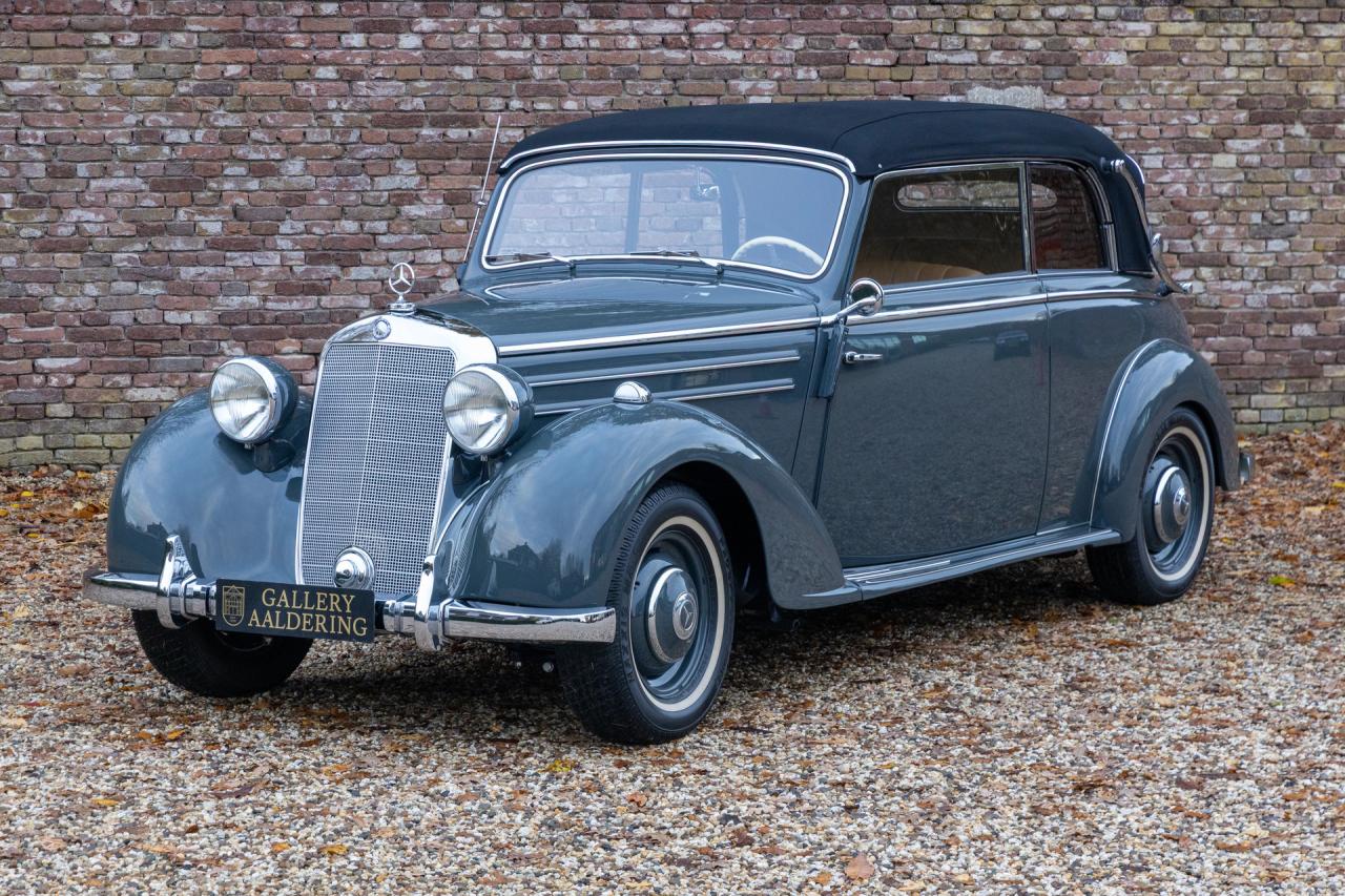 1950 Mercedes - Benz Mercedes Benz 170 S Cabriolet B &ldquo;Restored in every detail&rdquo;