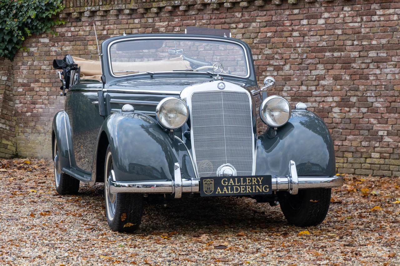 1950 Mercedes - Benz Mercedes Benz 170 S Cabriolet B &ldquo;Restored in every detail&rdquo;