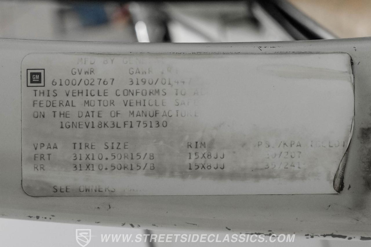 1990 Chevrolet Blazer K5 4X4 Scottsdale