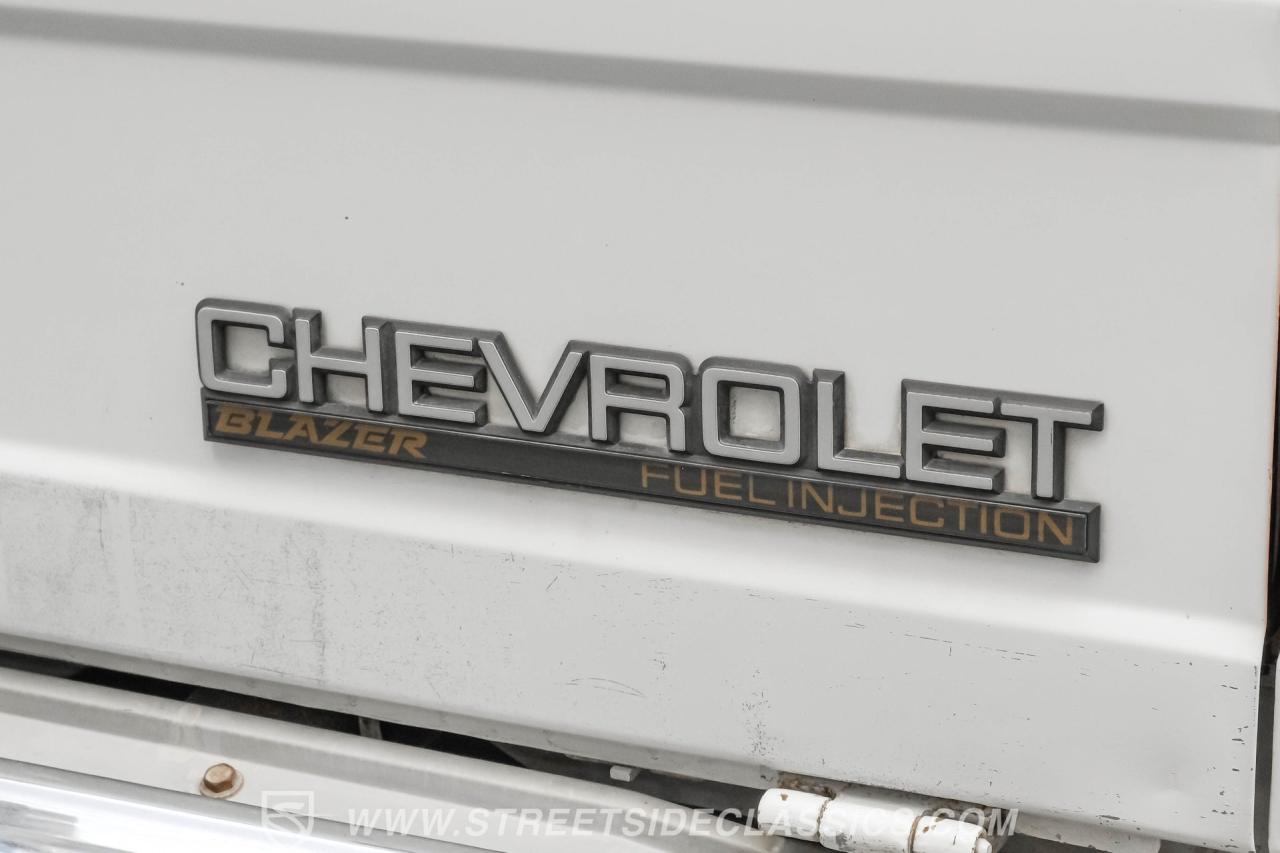 1990 Chevrolet Blazer K5 4X4 Scottsdale