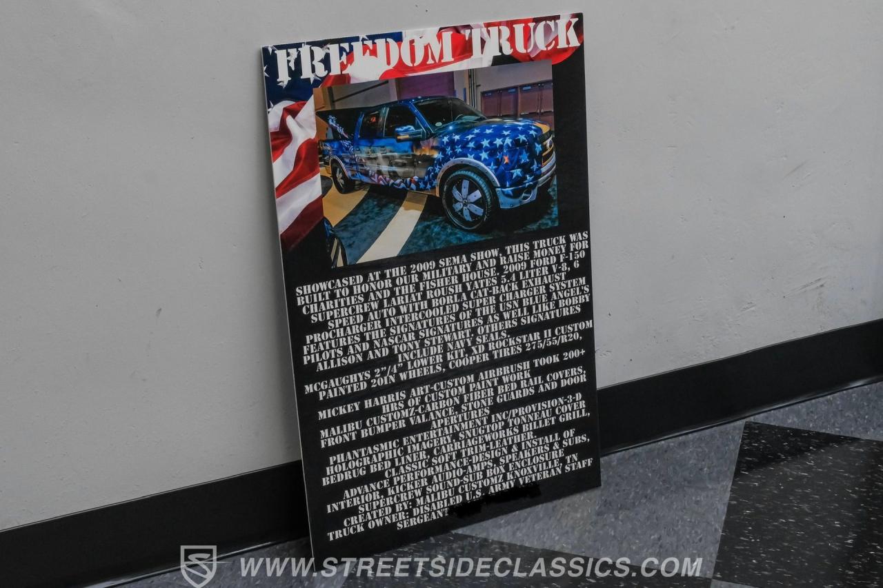 2009 Ford F-150 Lariat SuperCrew Custom &quot;Freedom&quot; Truck